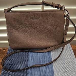 Kate Spade Leila Leather Triple Gusset Crossbody